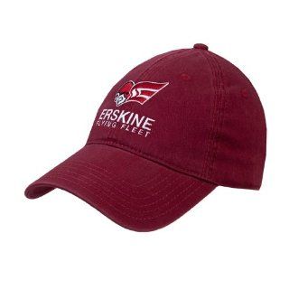 Erskine Cardinal Twill Unstructured Low Profile Hat 'Official Logo'  Sports Fan Baseball Caps  Sports & Outdoors