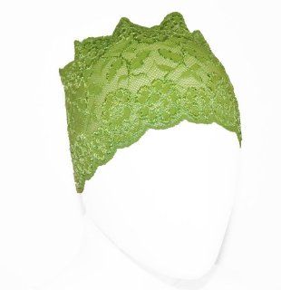 Light Green Lace Under Scarf Headband (Hijab Accessory) 