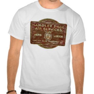 Handley Page   Distressed Image T shirt