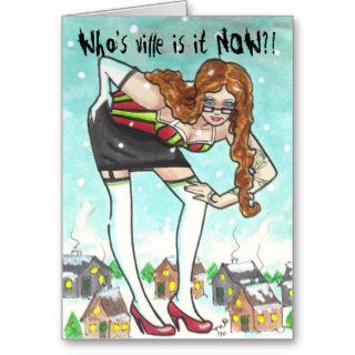Emily Grinch Holiday Humor Greeting Cards Ville