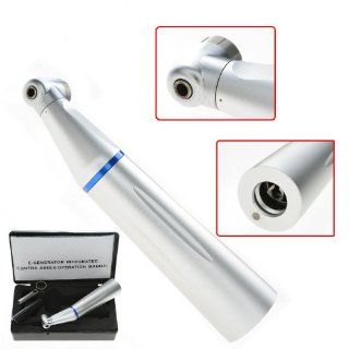 Tosi Dental Inner Water Spray Push Button Low Speed Contra Angle Color Silver Health & Personal Care