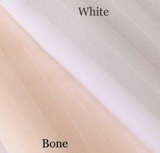 COMFORTWILL TONE ON TONE WHITE STRIPE HOTEL CASINO RESORT PILLOWCASES JUMBO QUEEN, 44x40, 3" Hem (4 PILLOWCASES). "SHIPPED IN 1 TO 2 BUSINESS DAYS UNLESS THERE IS A PROBLEM".  Other Products  
