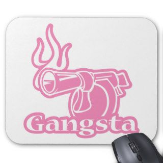 Gangsta Gangster Rap Hip Hop Mouse Pad