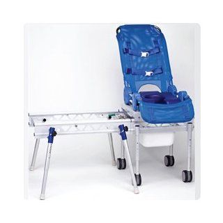 Omni Toileting Reclining Transfer System Contour 4 in 1 Bath Slider System Size Small 14"W (35cm) Health & Personal Care