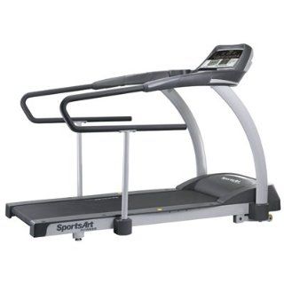 SportsArt T611 Treadmill   T611 with Medical Handrails Health & Personal Care