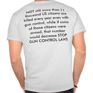 funny gun control t shirt