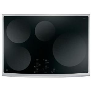GE Profile 30 in. Ceramic Induction Cooktop in Stainless Steel with 4 Elements PHP900SMSS