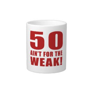 Funny 50th Birthday Gag Gifts Extra Large Mug