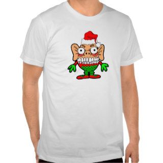 Funny Christmas monster Tee Shirts