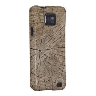 Cut Wood Cross Section Texture Android Case Samsung Galaxy S Case