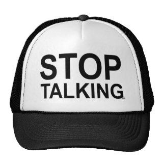 ACE Tennis STOP TALKING Hats