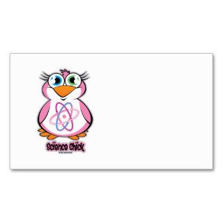Science Chick Business Card Template