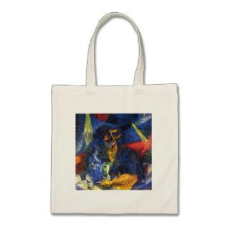 Umberto Boccioni  Woman in a Café Canvas Bag