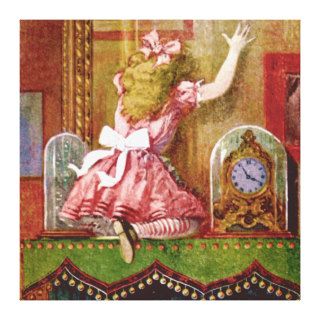 Alice Through the Looking Glass Gallery Wrapped Canvas