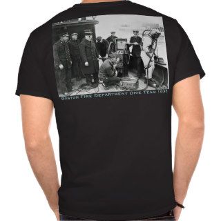 Boston Fire Department Dive Team ca1935 T shirt