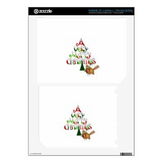 A Very Merry Christmas Holiday with A Bird Wii Skin