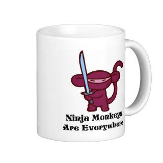 Ninja Monkey Mug