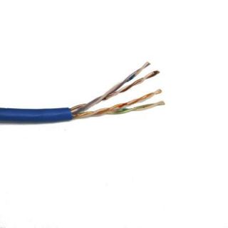250 ft. 24/4 Gauge Category 5e Plenum Internet Wire   Blue 271 0144G