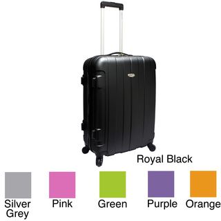Traveler's Choice Rome 24 inch Medium Hardside Spinner Upright Suitcase Traveler's Choice 24" 25" Uprights