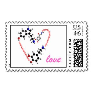 chemical love postage stamp