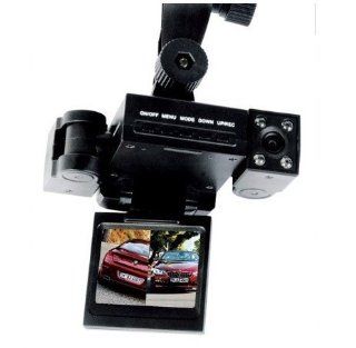 Dual Lens Car Dvr 2 Camera Recorder 270� 8 Ir Night Vision Light Wide angle Electronics