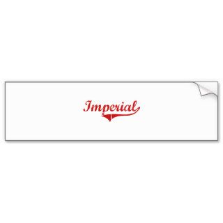 Imperial Nebraska Classic Design Bumper Stickers