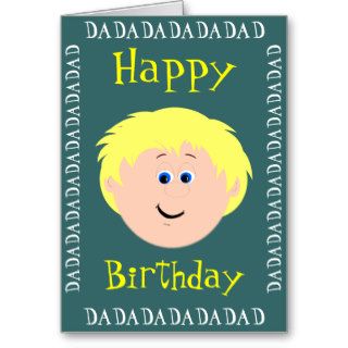 Birthday Dad (Son) Greeting Cards