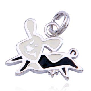 Sterling Silver Cow Charm Jewelry