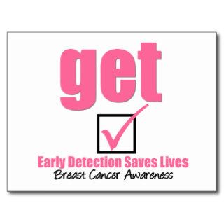 Breast Cancer Get Checked v1 Postcards