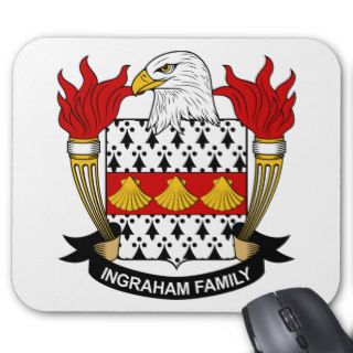 Ingraham Family Crest Mouse Mat