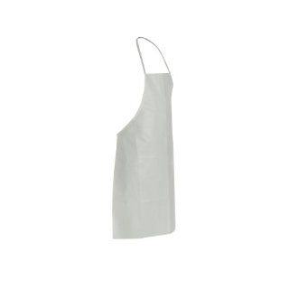 DuPont Tychem SL SL274B Bib Apron with Bound Seams, 28" Width x 36" Height, White (Pack of 50) Protective Work And Lab Aprons