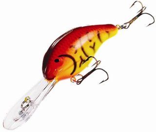 Bandit 341 300 Series 3/8 Ounce Crank Bait Fishing Lure, Brown Crawfish with Chartreuse Belly Finish  Artificial Fishing Bait  Sports & Outdoors