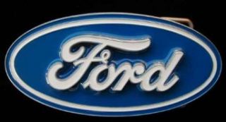 Ford Logo Colored Belt Buckle Clothing