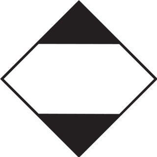 Accuform Signs MPL909CT100 PF Cardstock Limited Quantity DOT Placard for Land or Sea Transportation, 10 3/4" Width x 10 3/4" Length, Black and White (Pack of 100) Industrial Warning Signs
