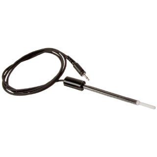 Orion 927006 Glass ATC Probe with 3.5mm Phono Tip Connector, 12 x 8mm, 0 to 14 pH Lab Electrodes