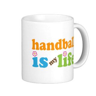 Handball Player Gift Girls Coffee Mug