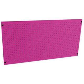 The Original Pink Box 24 in. x 48 in. Steel Pegboard in Pink PB2448PB