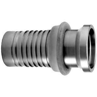 PT Coupling Progrip C50 Crimp System Series Stainless Steel 304 Cam and Groove Hose Fitting, Adapter with Bumper, 2" Sanitary Body I Line Female Camlock Hose Fittings