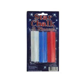 Patriotic Star shaped Chalk  Players & Accessories