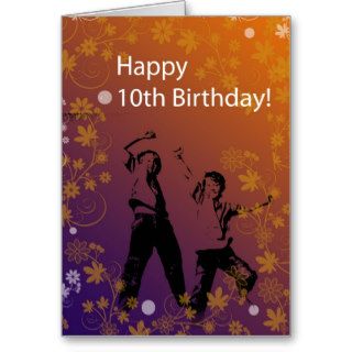 10th Birthday for Boys Greeting Cards