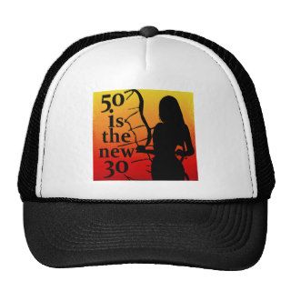 50 is the New 30, 50th Birthday Gifts Hat