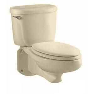 American Standard Glenwall Pressure Assisted 2 Piece Elongated Toilet in Bone 2093.100.021