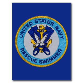 US Navy Rescue Swimmer Post Cards