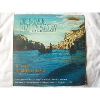 MER 309 JOSEPH PRIMEVERA/LPO In Love In Italy LP Joseph Primavera / London Philharmonic Orchestra Music