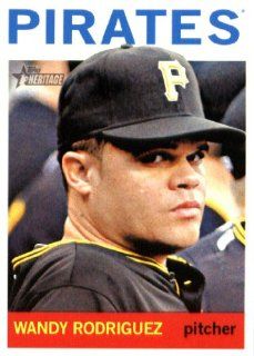 2013 Topps Heritage MLB Trading Card # 282 Wandy Rodriguez Pittsburgh Pirates Sports Collectibles