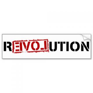 rEVOLution Bumper Sticker