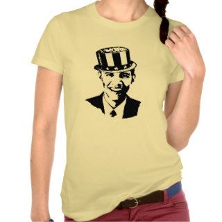 Barack Obama as Uncle Sam Tee Shirts