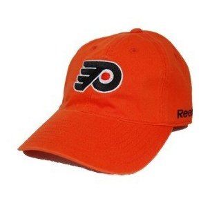 Philadelphia Flyers Orange Slouch Adjustable Buckle Hat  Sports Fan Baseball Caps  Sports & Outdoors