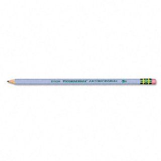 Dixon Ticonderoga Woodcase Pencil with Microban, HB #2, Blue Barrel, Dozen  Wood Lead Pencils 