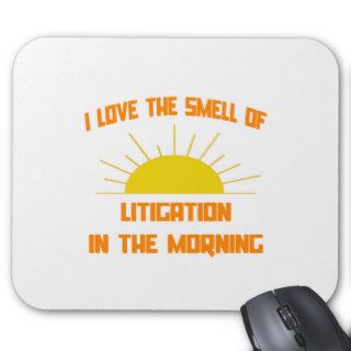 Smell of Litigation in the Morning Mousepads